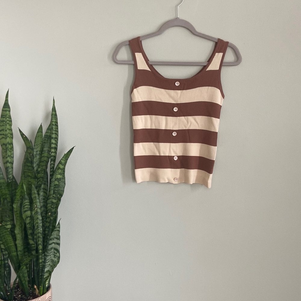 Pink Martini Ribbed Tank